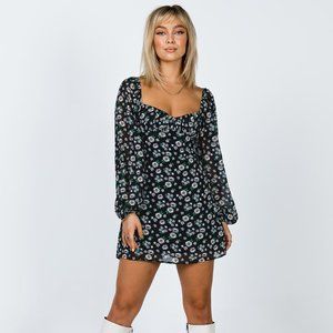 NWOT Princess Polly Delaney Long Sleeve Mini Dress